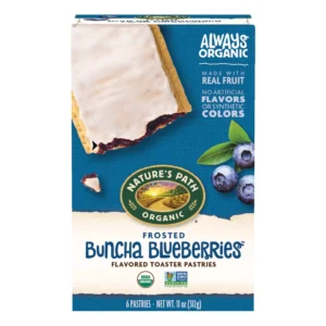 Nature's Path - Frosted Buncha Blueberry Toaster Pastries