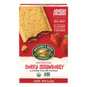 Nature's Path - Unfrosted Berry Strawberry Toaster Pastries