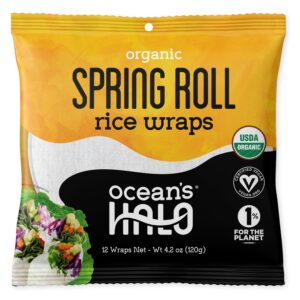 Ocean's Halo - Spring Roll Rice Wraps